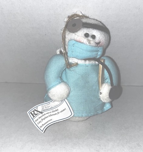 Snowman doctor scrubs - in,