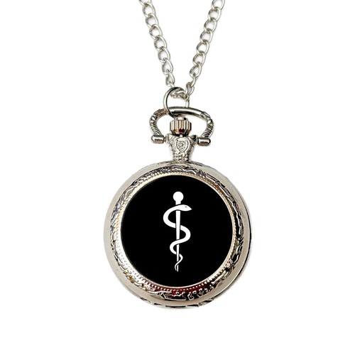 Rod asclepius pocket watch - rod,